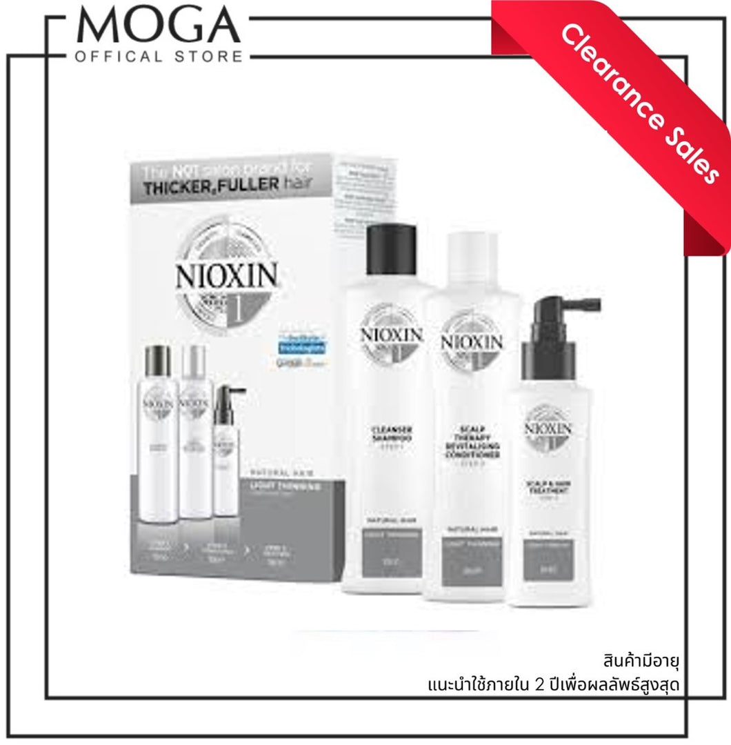 SALE 30% Nioxin Loyalty Kit System 1 300+300+100ml