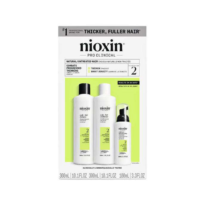 Nioxin System 2 Kit 300+300+100Ml