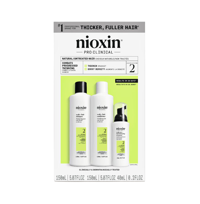 Nioxin System 2 Kit 150+150+40Ml