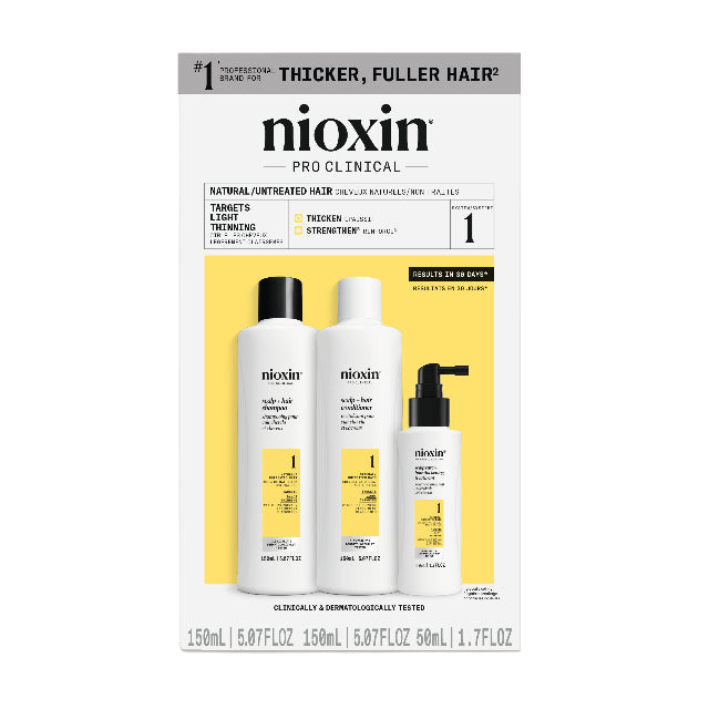 Nioxin System 1 Kit 150+150+50Ml