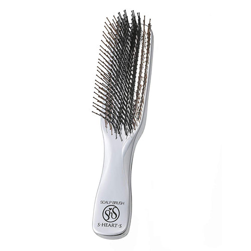 Scalp Brush (Long/Silver)