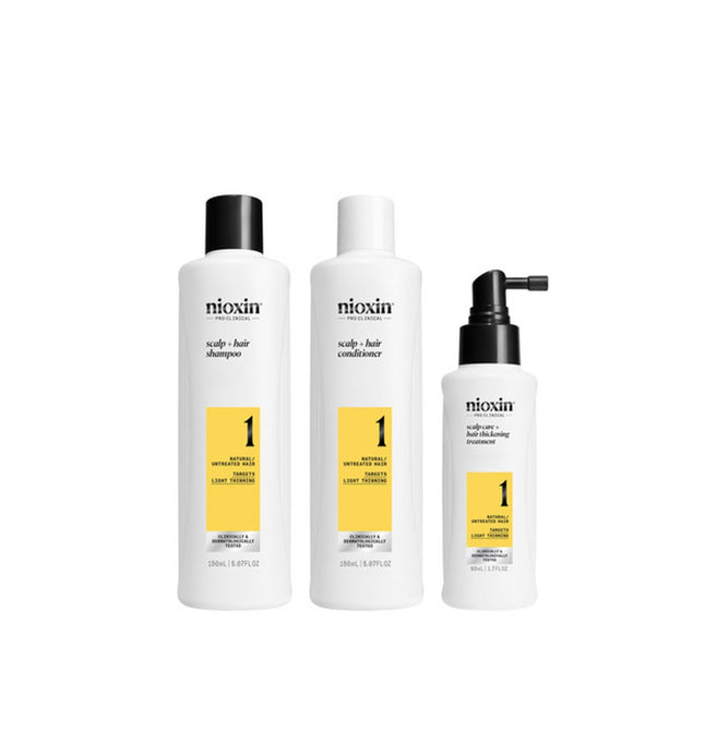 Nioxin System 1 Kit 150+150+50Ml