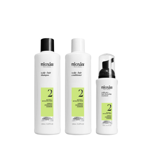 Nioxin System 2 Kit 150+150+40Ml