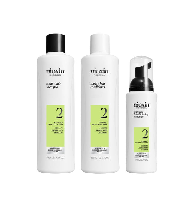Nioxin System 2 Kit 300+300+100Ml