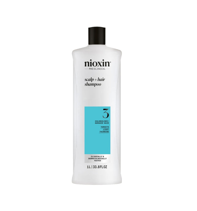 Nioxin System 3 Shampoo 1000Ml