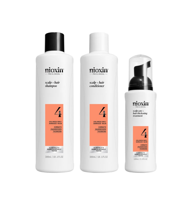 Nioxin System 4 Kit 300+300+100Ml
