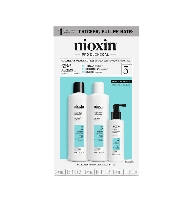 Nioxin System 3 Kit 300+300+100Ml
