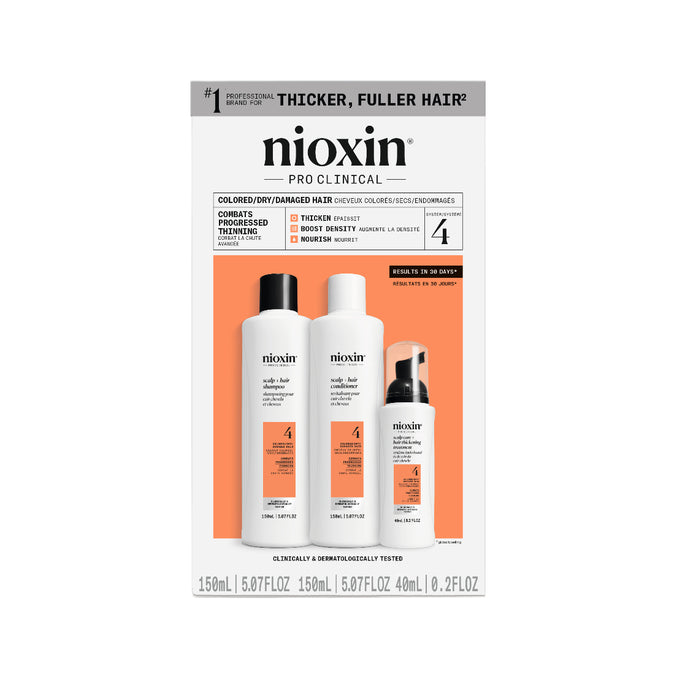 Nioxin System 4 Kit 150+150+40Ml