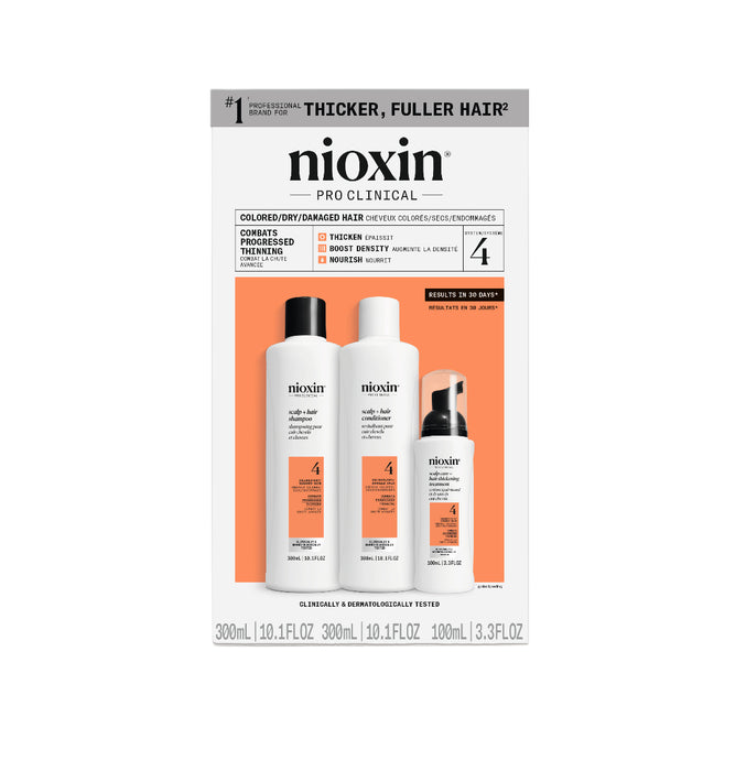 Nioxin System 4 Kit 300+300+100Ml