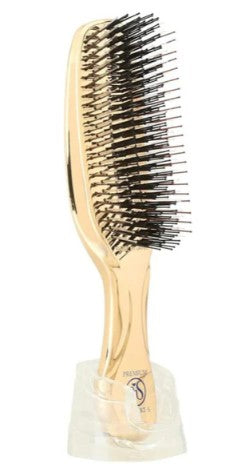SCALP BRUSH WORLD PREMIUM (LONG)-CHAMPAGNE GOLD