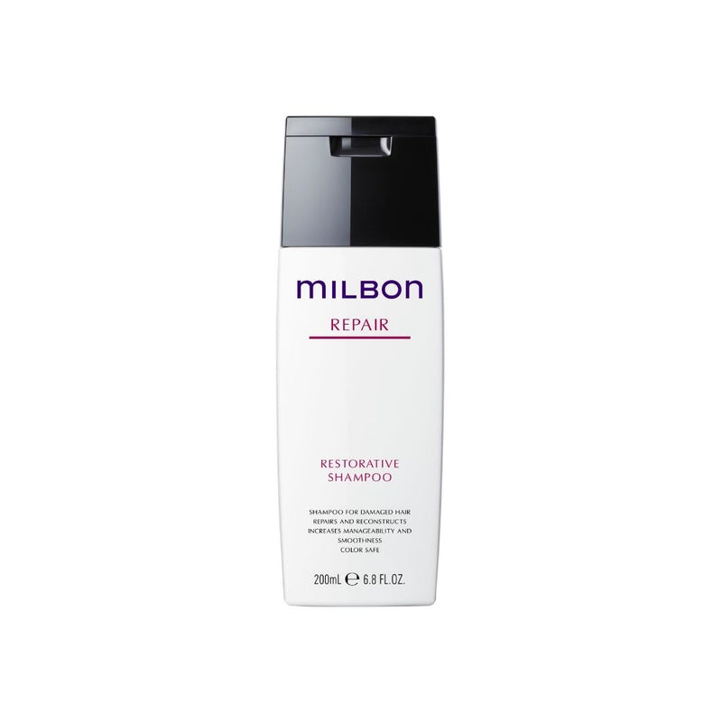 Shampooing Milbon Humidité Reconstitution - 200ml, Neuf, Pour Cheveux Secs
